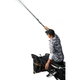 Ручная удочка № 1 Black Pit Fishing Rod, 6h8H19 Tuning, сверхлегкая и сверхпрочная черная удочка, удочка для ловли нахлыстом Luo Fishing Rod, удочка для ловли нахлыстом Flying Crack Fishing Rod, 2,7 м - изображение 1