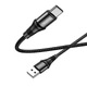Кабель HOCO X50 Excellent charging data for Type-C 3A/1m. Black - изображение 4