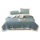 Зимова плюшева ковдра Grace Class A Thickened Fleece Blanket, синя, 1,5*2 м - изображение 4
