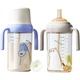 Детская бутылочка для кормления Potato Baby Bottle PP с трубочкой и шариковым носиком для детей от 9 месяцев, 300 мл, для молока и белого кофе. - изображение 2
