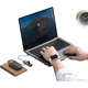 Док-станция расширения Yottamaster USB3.0 Hub, высокоскоростной 4-портовый концентратор, многопортовый адаптер для ноутбука, удлинительный кабель, 0,15 метра. - изображение 1