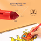 Maped [Creative Art] 24-кольорові змивні акварельні маркери, ручки для малювання для дошкільнят та учнів початкової школи, пензлі для розфарбовування та малювання для початківців, подарунок для дитячої художньої освіти 845022CH - изображение 6