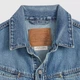 Джинсовая куртка мужская Levi`s 1553904 2XL Синяя (1162775045) - изображение 6