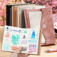 Блокнот для записей Faramon Travel Stamp Collection формата A5, альбом для марок в виде сумочки, альбом для музейных марок, памятный блокнот для путешествий, пустой блокнот для записей, журнал регистрации, книга посещений живописных мест, черный. - изображение 5