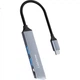 Кардридер LinkStone Type-C, багатофункціональний USB-концентратор для SD-карток, TF-карт пам'яті, високошвидкісний USB-хаб, багатофункціональна док-станція розширення, підходить для камер, телефонів, комп'ютерів, дронів і систем відеоспостереження, C345M - зображення 1