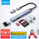 Кардридер LinkStone Type-C, багатофункціональний USB-концентратор для SD-карток, TF-карт пам'яті, високошвидкісний USB-хаб, багатофункціональна док-станція розширення, підходить для камер, телефонів, комп'ютерів, дронів і систем відеоспостереження, C345M - зображення 4