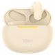 Soaiy SL6 Pro Bluetooth-навушники, справжні бездротові відкриті напіввнутрішні спортивні смарт-додатки для бігу, їзди на велосипеді, дзвінків, шумозаглушення, сумісні з Apple, Huawei, Xiaomi, білі - изображение 4