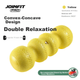 Ролер для йоги JOINFIT Irregular Foam Roller PRO Edition, нерегулярна форма, фасція для ніг, жовтий, XF014A-J - зображення 4
