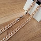Ланцюжок Xuping Бісмарк 6.5 мм 50 см Позолота 18K - изображение 1