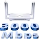 Бездротовий домашній маршрутизатор TCL AX3000 Gigabit Wireless WiFi6 на базі HiSilicon Chip 5G, дводіапазонний, проникаючий крізь стіну, мережеве покриття всього будинку, продуктивність, флагманське покращення кількох сигналів, підсилення - изображение 1