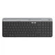 Беспроводная Bluetooth-клавиатура Logitech Stylish Series K580 для офиса, портативная ультратонкая клавиатура для ноутбука и планшета, цвет Starry Gray, 101 клавиша. - изображение 5