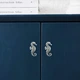 Меблева ручка для шафи, шухляди, комоду, ретро, декоративна, морський кінь, The Chestnut - зображення 5