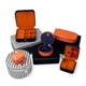 Органайзер для наушников MBM HOME "Адам и Ева" оранжевый с синим (FH-60 ORANGE/DEEP BLUE) - изображение 6