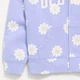 Дитяча флісова толстовка з капюшоном для дівчинки Old Navy 522771720 134см Бузкова (1159858180) - зображення 4