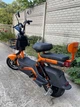 Электровелосипед Crosser CR1 оранжевый 800W 60V 24Ah колеса 14x2.75 дюйма до 50 км/ч запас хода до 60 км до 150 кг 2 места LCD (499) - изображение 5