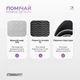 Килимок для йоги та фітнесу EasyFit TPE+TC 6 мм двошаровий сірий-чорний 4697910 - зображення 4