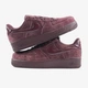 Жіночі кросівки Air Force 1 07 Burgundy Suede замша 37 бордовий - изображение 3