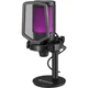 Мікрофон Defender Impulse GMC 600, Black, Type-C, 42 дБ, кабель 1.7 м, RGB-підсвічування, iгровий стрім мікрофон (64660) - зображення 1