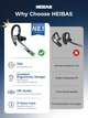 Беспроводная гарнитура Bluetooth HEIBAS с микрофоном для работы - изображение 2