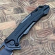 Нож складной Extrema Ratio, N690, 58 HRC, черный, EDC - изображение 3