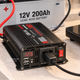 Інвертор перетворювач напруги 12В–220В UKC 1000W з чистою синусоїдою, дисплеєм та 2 USB, для резервного живлення техніки від АКБ 12В, реальна номінальна потужність 600Вт, пікова 1200Вт, RB-299 - зображення 1