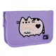 Шкільний пенал книжка 1 відділення, 2 відвороти "Pusheen" 533628 - зображення 1