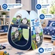 Детская игровая палатка Maxland Enterprises POLICE STATION Полицейская машина 92 х 70 х 70 см в сумке (325564) (2051 A-3) - изображение 3