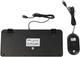Комплект проводной Maxxter KMS-CM-05-UA USB Gray - изображение 6