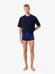 Набор трусов боксеров мужских хлопковых Lacoste 38899618 XL 3 шт Белый/Синий/Красный (1162771021) - изображение 7