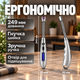 Запальничка кухонна гнучка імпульсна електрична для свічок кухні плити духовки розпалювання заряджається від USB кабелю універсальна запальничка для газової плити Kayfovo JL853 silver - зображення 4