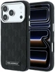 Панель Karl Lagerfeld Grained Mono Resin Logo MagSafe для Apple iPhone 17 Pro Max/18 Pro Max Black (3666339658243) - зображення 1