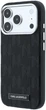 Панель Karl Lagerfeld Grained Mono Resin Logo MagSafe для Apple iPhone 17 Pro Max/18 Pro Max Black (3666339658243) - зображення 2