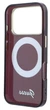 Панель Guess IML Ring Stand 360 Script Metal Logo MagSafe для Apple iPhone 17 Pro / 18 Pro Burgundy (3666339655549) - зображення 3