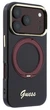 Панель Guess IML Ring Stand 360 Script Metal Logo MagSafe для Apple iPhone 17 Pro / 18 Pro Burgundy (3666339655549) - зображення 4