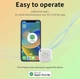 Смарт-трекер Linccras NLT-10A для Apple Find My, Bluetooth мітка з зумером, білий - зображення 3