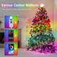 Гірлянда вуличні вогні 3M Smart Bluetooth App Control світлодіодна LED 3 м, керування через програму, водонепроникність IP65 - зображення 5