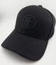 Бейсболка Котон з вишивкою STONE ISLAND Утеплена на флісі з вухами чорна M (57-58 см) - зображення 2