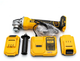 Аккумуляторная болгарка DeWalt 24 В угловая шлифмашина бесщеточная диск 125 мм УШМ 7000 об/мин батарея 5 А·ч электронная регулировка для резки металла шлифования зачистки 2 АКБ кейс - изображение 5