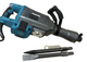 Отбойный молоток Makita 1700 Вт профессиональный электрический отбойник 45 Дж для демонтажа бетона кирпича камня 1450 уд/мин SDS-HEX антивибрационная система 220 В в кейсе - изображение 9