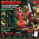 Садовый набор BOSCH аккумуляторный 3в1 24 В секатор для веток до 30 мм цепная минипила 6 дюймов шина 15 см высоторез со штангой 2 м для обрезки деревьев кустарников сада 2 АКБ - изображение 3
