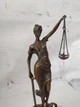 Феміда Богиня правосуддя Бронзова статуетка з бронзи 24 см - зображення 7