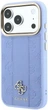 Etui Guess Stripe Peony 4G Logo MagSafe do Apple iPhone 18 Pro Max / Apple iPhone 17 Pro Max Blue (3666339653279) - obraz 4