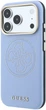 Панель Guess Perforated 4G Gold Logo MagSafe для Apple iPhone 18 Pro Max / Apple iPhone 17 Pro Max Blue (3666339652944) - зображення 4