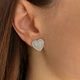 Сережки сріблясті у формі серця Люсі (40000048702) - зображення 3