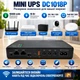 Джерело безперебійного живлення Mini UPS DC1018P 10400 mAh 18W для роутера, ONU/ONT, модема, камер, PoE 15/24V, 5V/9V/12V, USB - изображение 2