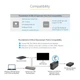 Док-станция StarTech Thunderbolt 4 Dock 96W PD (TB4CDOCKUE) Grey - изображение 8