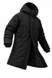 Чоловіча Тепла Подовжена Зимова Куртка Парка Without Snowman 27 L/XL Black - зображення 2