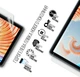 Гидрогелевая пленка для планшета ArmorStandart Anti-Blue Oscal Pad 9 4G (ARM93970) - изображение 2