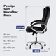 Крісло Barsky Soft Microfiber Black Soft-04 - изображение 4