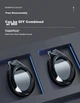 Очки для плавания стартовые ZOKE 621601301-1 с диоптриями -2.50, черные - изображение 3